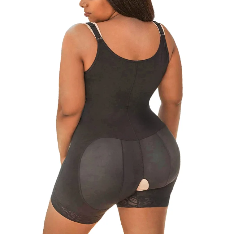 Slimming Women Fajas Charming Curves Flatten Abdomen Body Shaper High Waist Bodysuit Post Liposuction