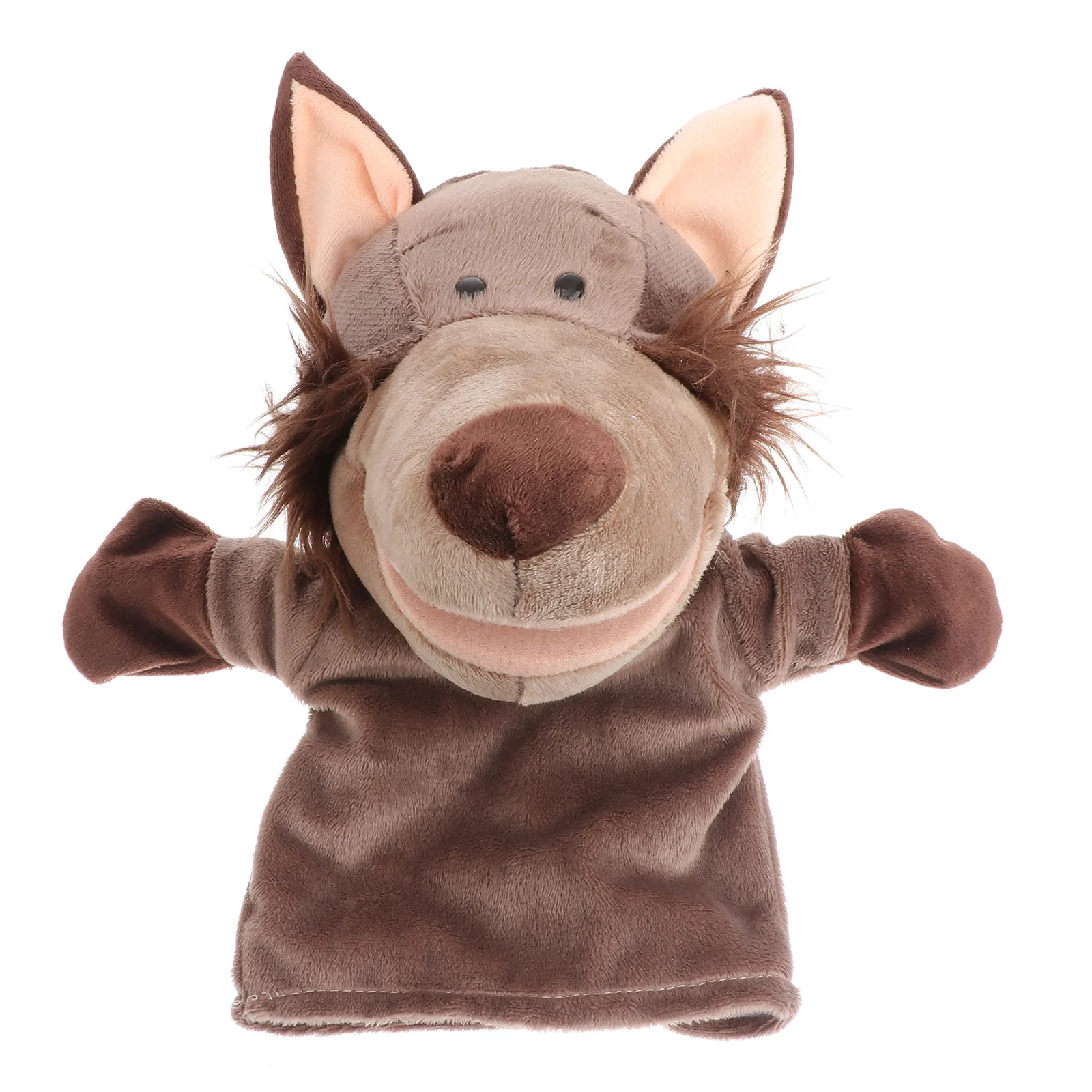 

Show Hand Puppet Role Play Children's Toy Wolf Animal Story Talking Role-play Kids Plush Mha