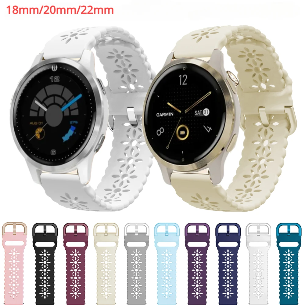 

Ремешок силиконовый для наручных часов, 18 мм 20 мм 22 мм