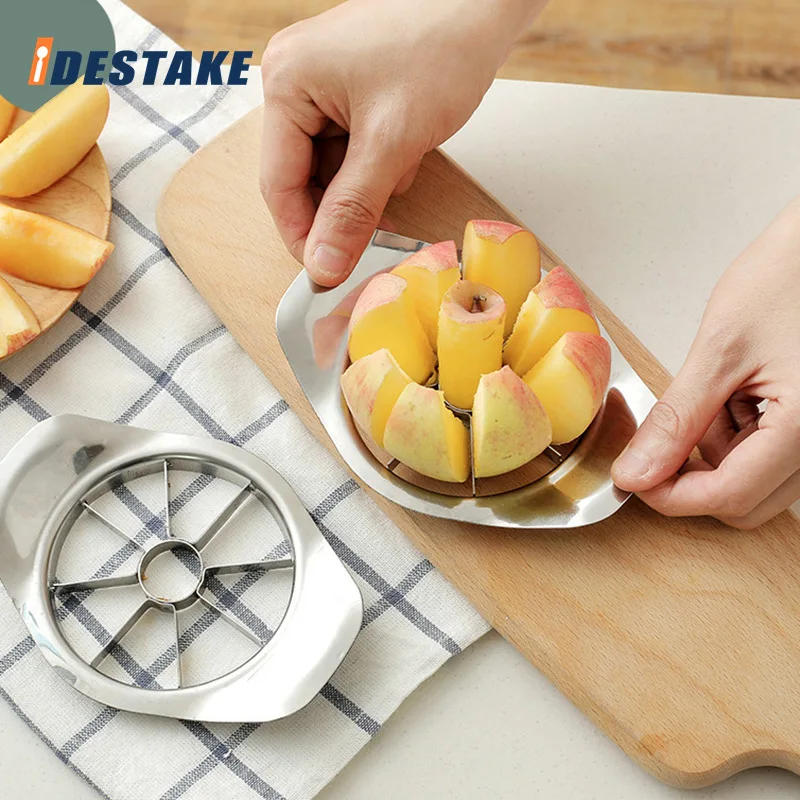 

Stainless Steel Apple Cutter Slicer Apple Pear Corer Vegetable Fruit Divider Tool Fruit Shredder Kitchen Gadgets Splitter