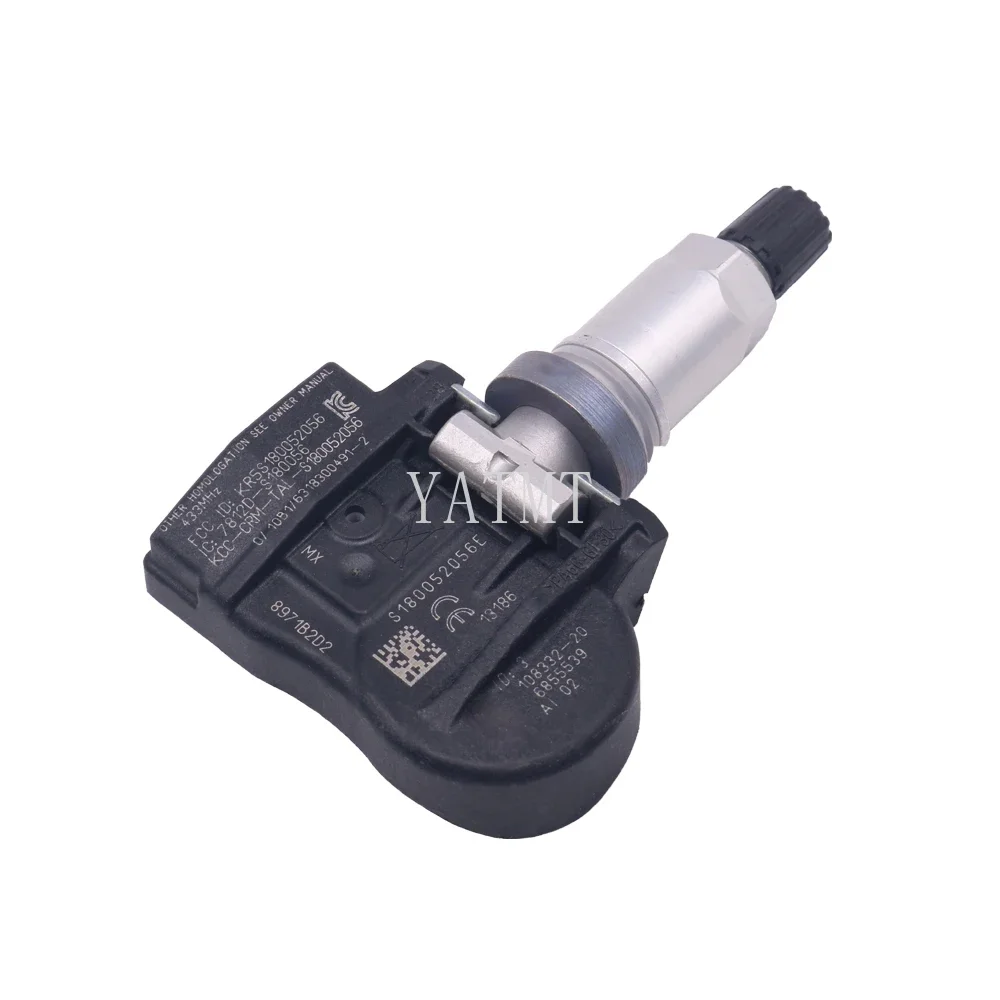 YMTMT 4 шт. Датчик давления в шинах TPMS 6855539 433 МГц для BMW 2/3/4 серии X1 X2 X5 X6 Mini Clubman (