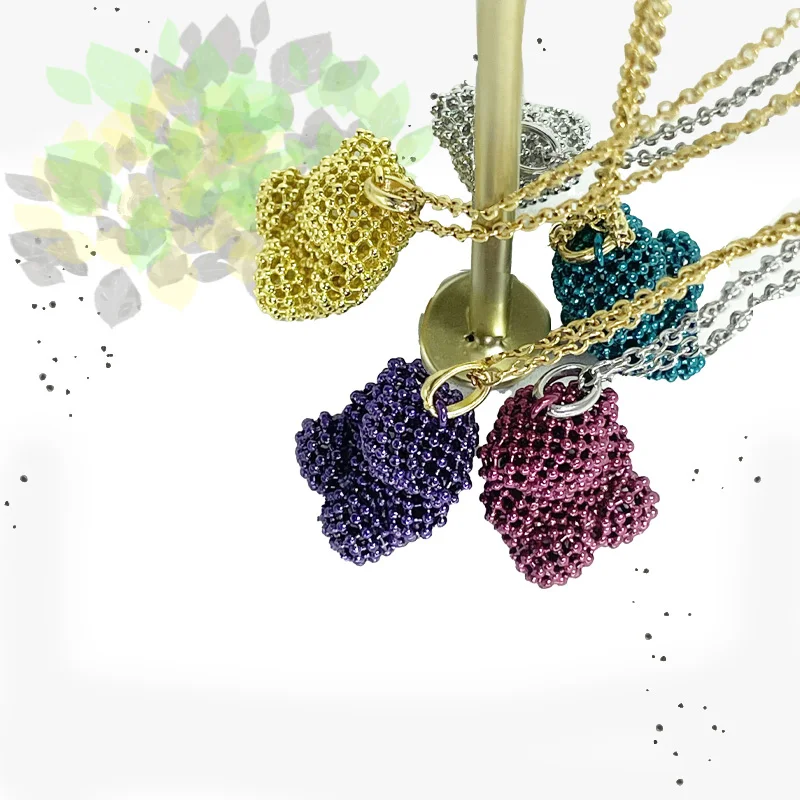 Однотонное Милое Ожерелье С Подвеской В Виде Испанского Животного Мебиуса