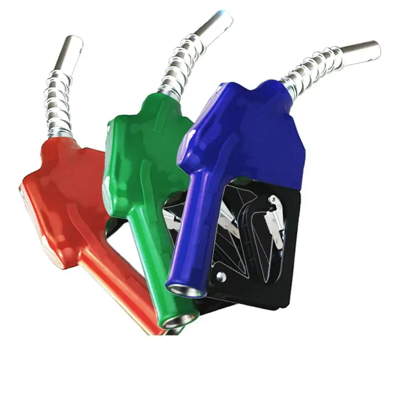 Nozzle Automatic Nozzle Automático Bico de Combustível Automático Desligado Diesel Querosene Biodiesel Combustível Reenchimento Bico Injector de Aço Inoxidável 1 Medidores de vazão