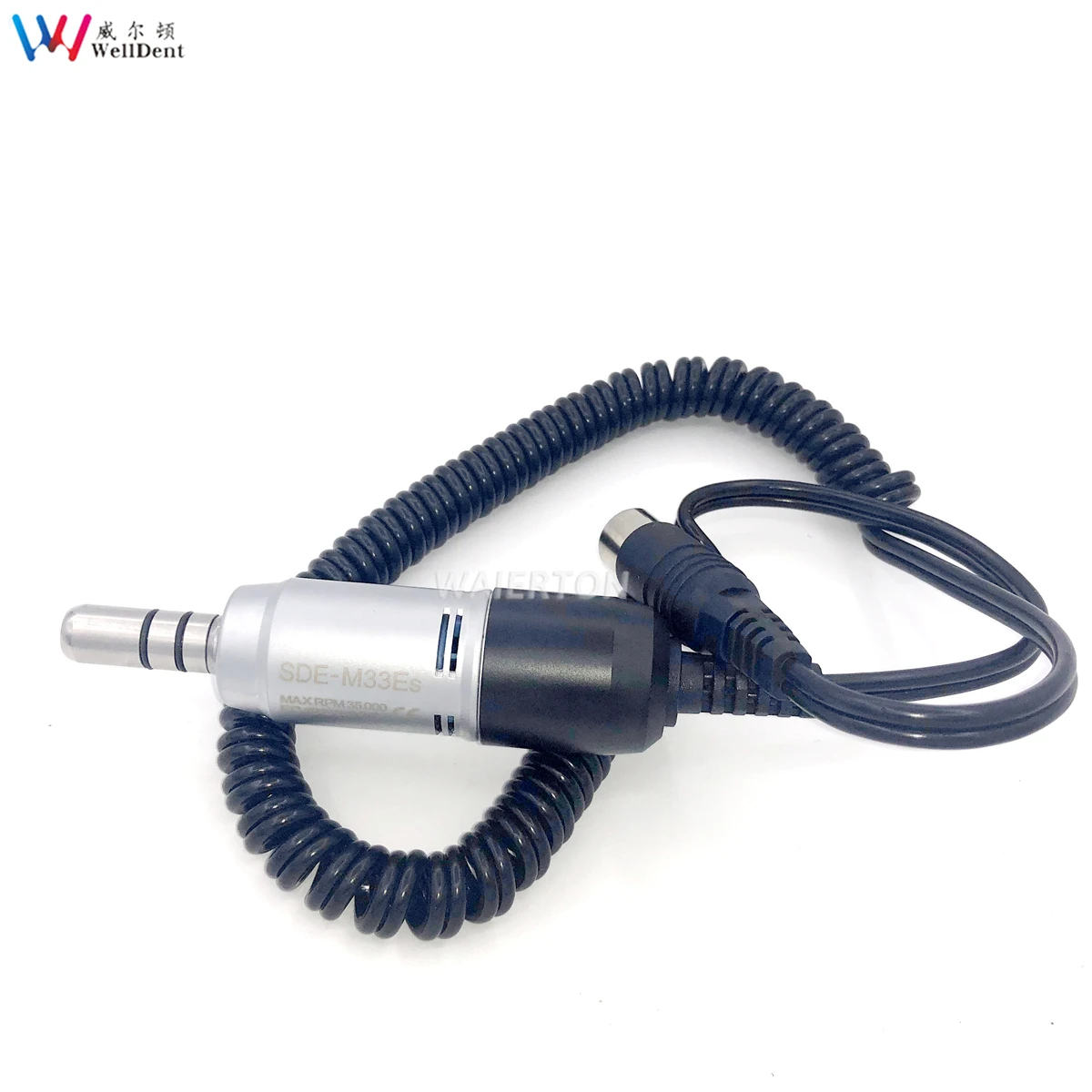 Стоматологический лабораторный электронный микромотор 35K об./мин. ручной