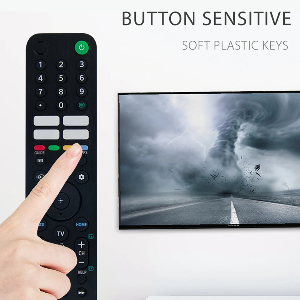 

Пластиковый Аккумулятор для дистанционного управления, Bluetooth-совместимый голосовой пульт дистанционного управления, телевизионные аксесс...