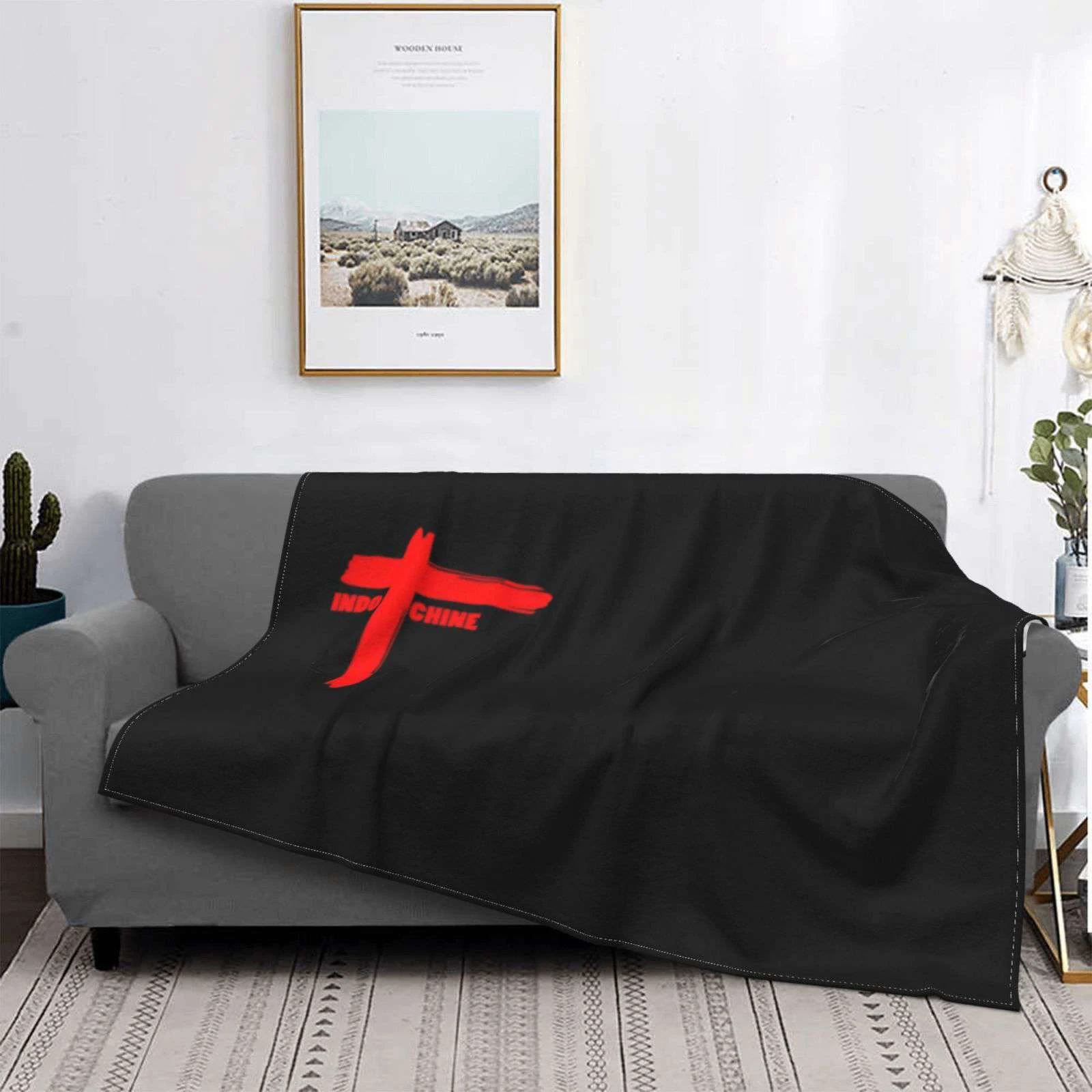 

Индокитайский Поп Рок-группа, лучший логотип, хит продаж, домашнее фланелевое одеяло для дома, хит продаж, поп-Новый волнистый музыкальный ...