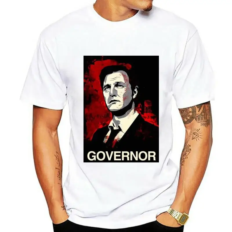 

New The Governor Walking Dead MenS T-Shirt Size S-2Xl Cool Casual Tee Shirt