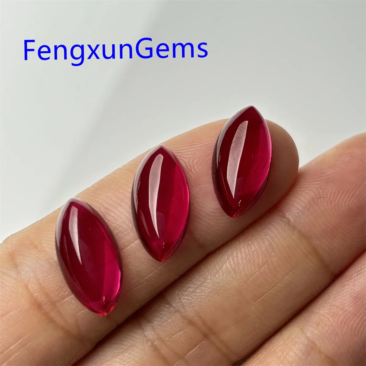 Голубино-красные рубиновые бусины RUIXUNGEM 2x4~8x16 мм