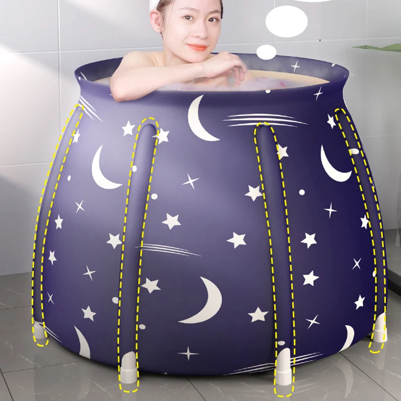 

Большая зимняя портативная складная надувная ванна для взрослых