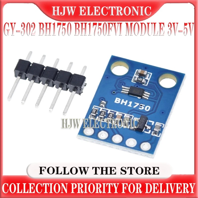 GY-302 BH1750 BH1750FVI модуль интенсивности света освещения 3V-5V