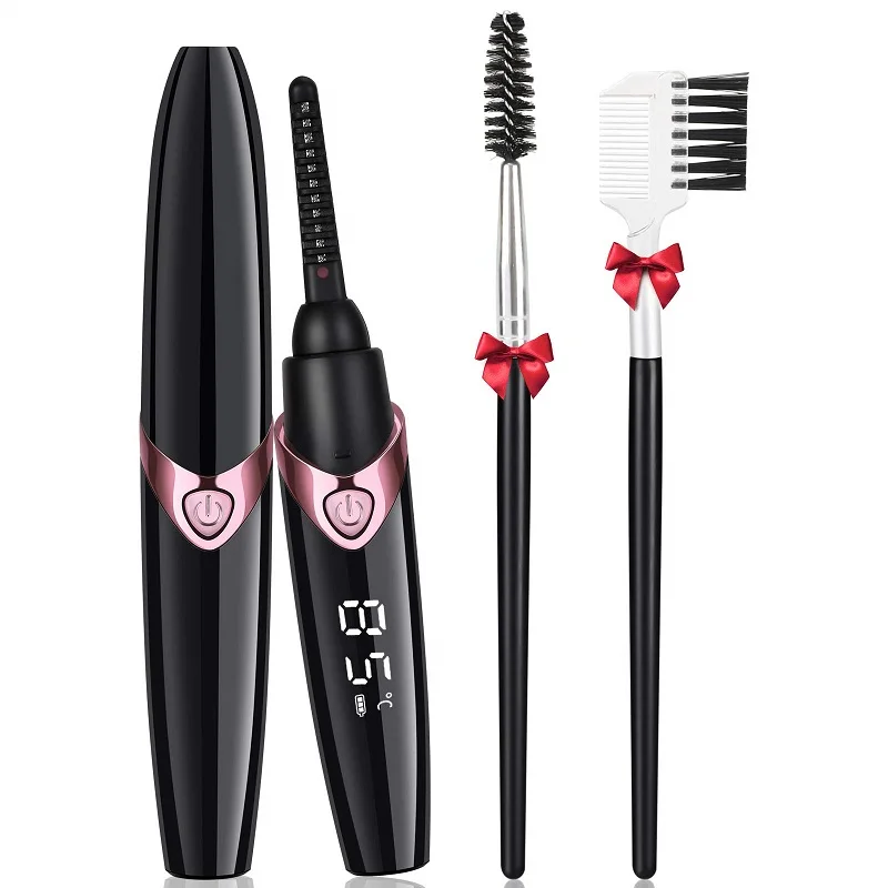 

Digital screen electric eyelash curler and perm eyelash curler