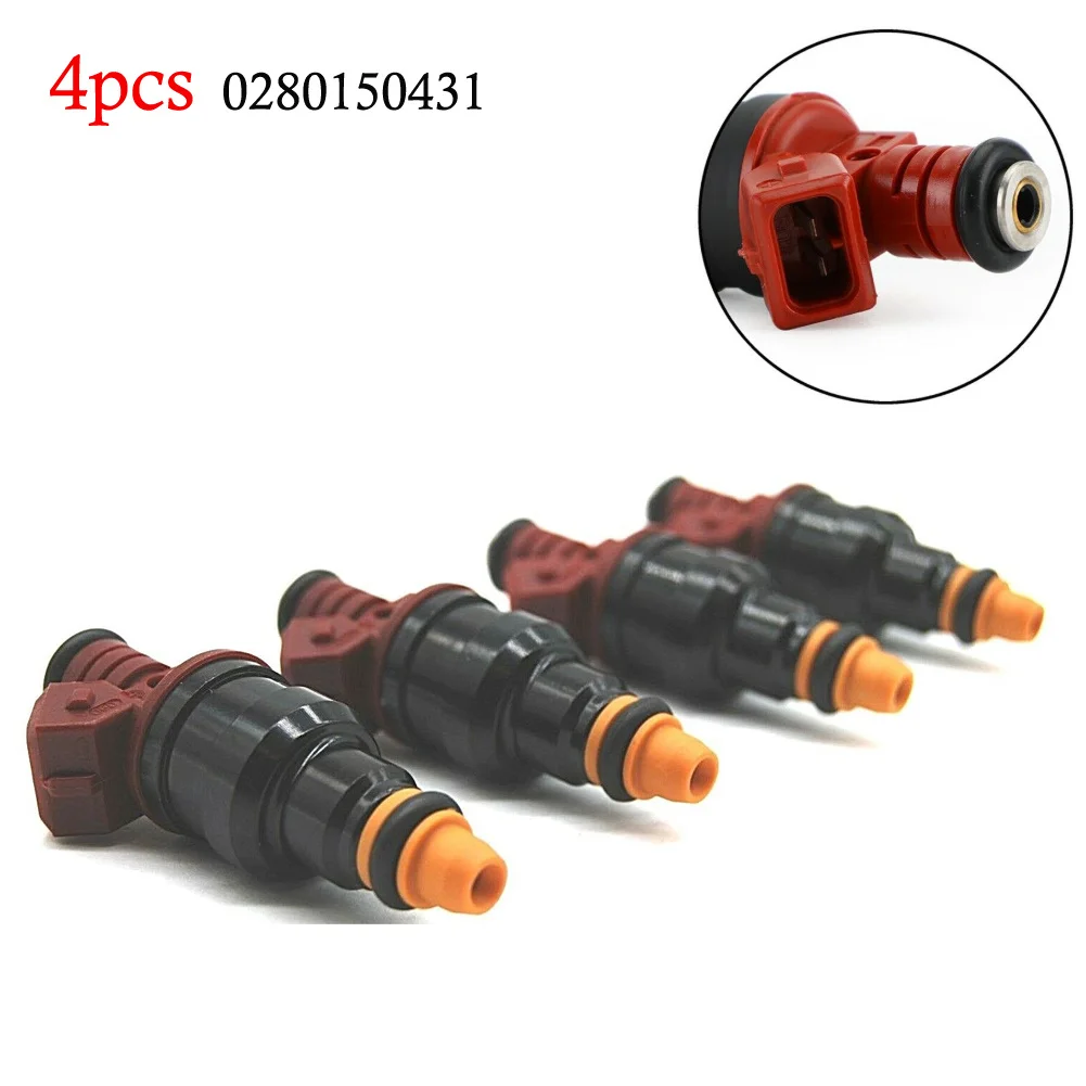 

4Pcs 0280150431/852-12123 Fuel Injector For Saab 9-3 2.0L 99-01 9000 2.3L 94-98 900 2.0L Fuel Injection Pump Nozzle Car Accessor