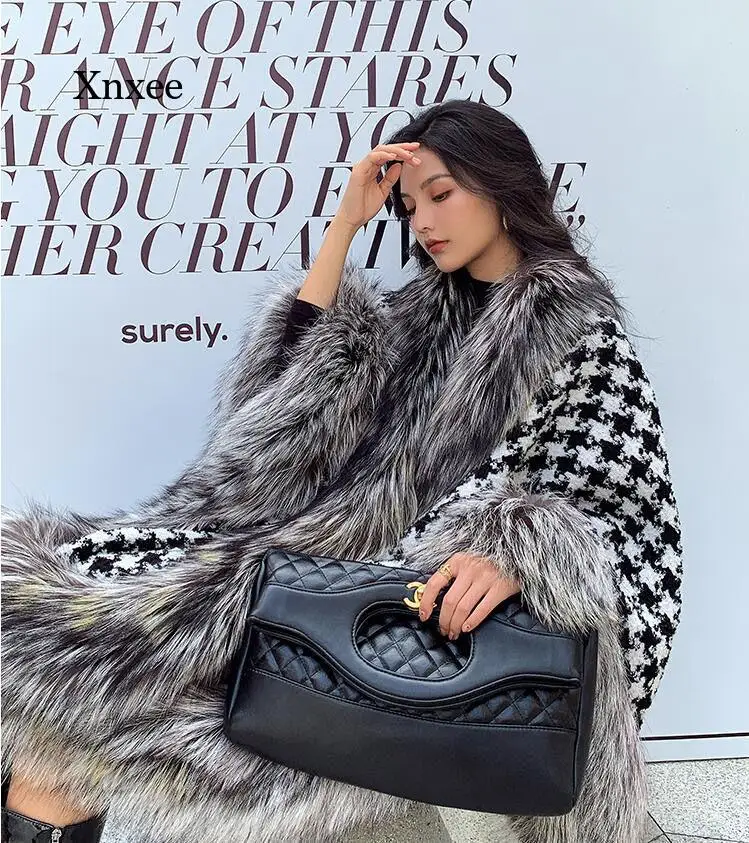 Женское шерстяное пончо теплое модное вязаное пальто с рисунком гусиная лапка и