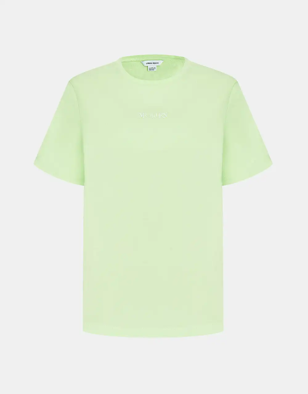 

Простая футболка с круглым вырезом