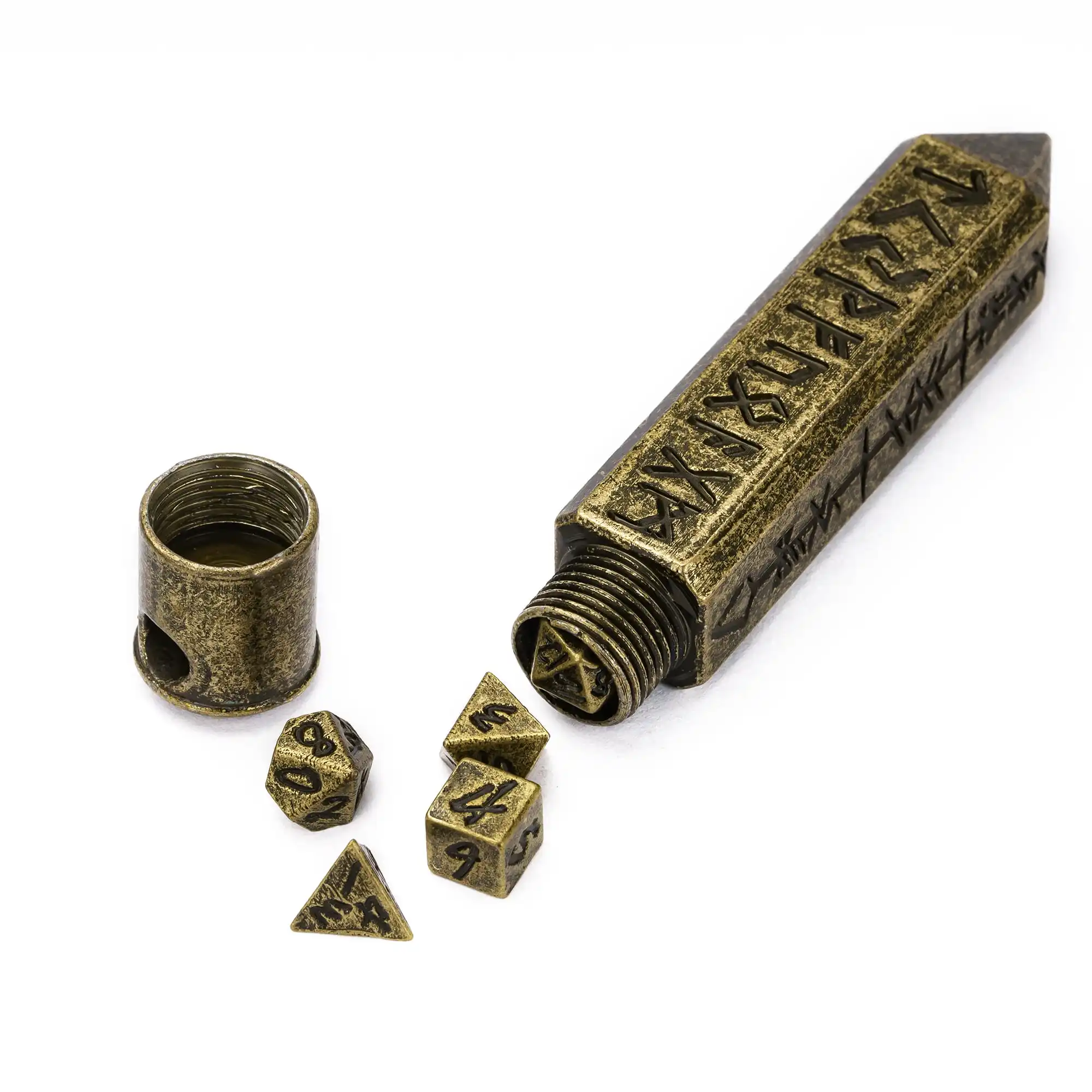 7 мм мини-металлические кубики DnD портативный ультрамаленький многогранный набор