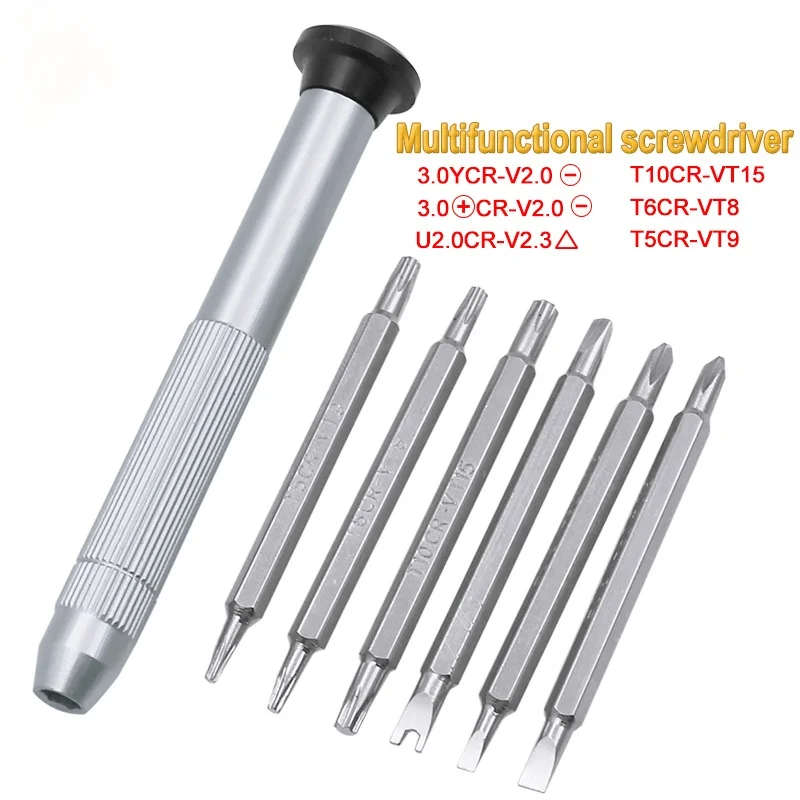 

Multifunctional Screwdriver Set Torx Multifunctional Mobile Phone Repairing Tool Mini Precision Screwdriver Bit Set for Phone