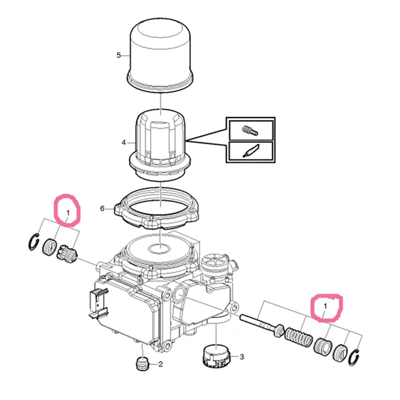 2 шт. набор для сушки воздуха грузовиков Volvo Renault Trucks 21583806 K035697K50 K107482 K148329K50 22358797