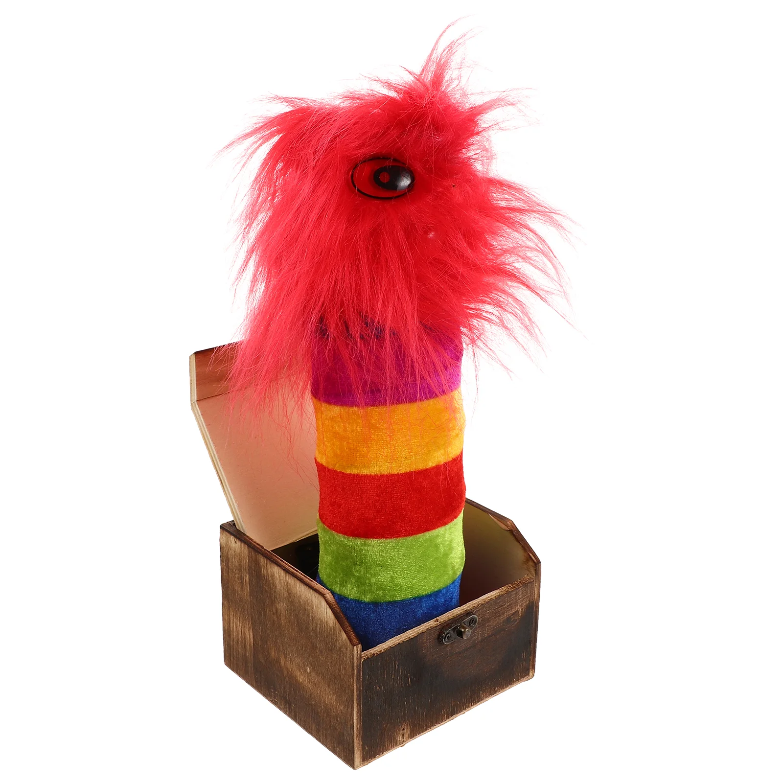 Страшные коробки-сюрпризы деревянные страшные ведьмы забавная игрушка кричащие