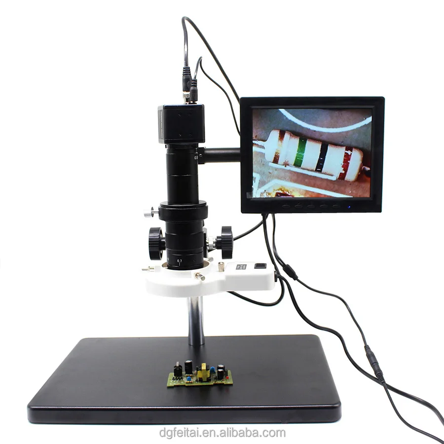 

Monocular Drawtube LCD Scanning Camera Theory BNC Interface Digital Microscope