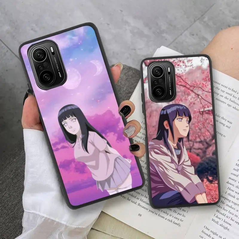 

Anime Naruto Hyuuga Hinata Phone Case for Xiaomi Mi Note 11 10 9 8 6X 11X Lite 9T CC9 Pro SE
