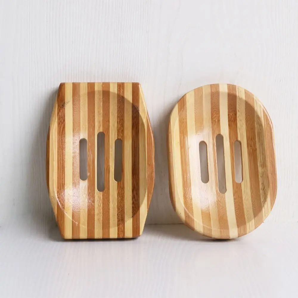

Бамбуковый поднос для мыла, прочный деревянный круглый держатель для мыла, слив, квадратный Слив для кухни