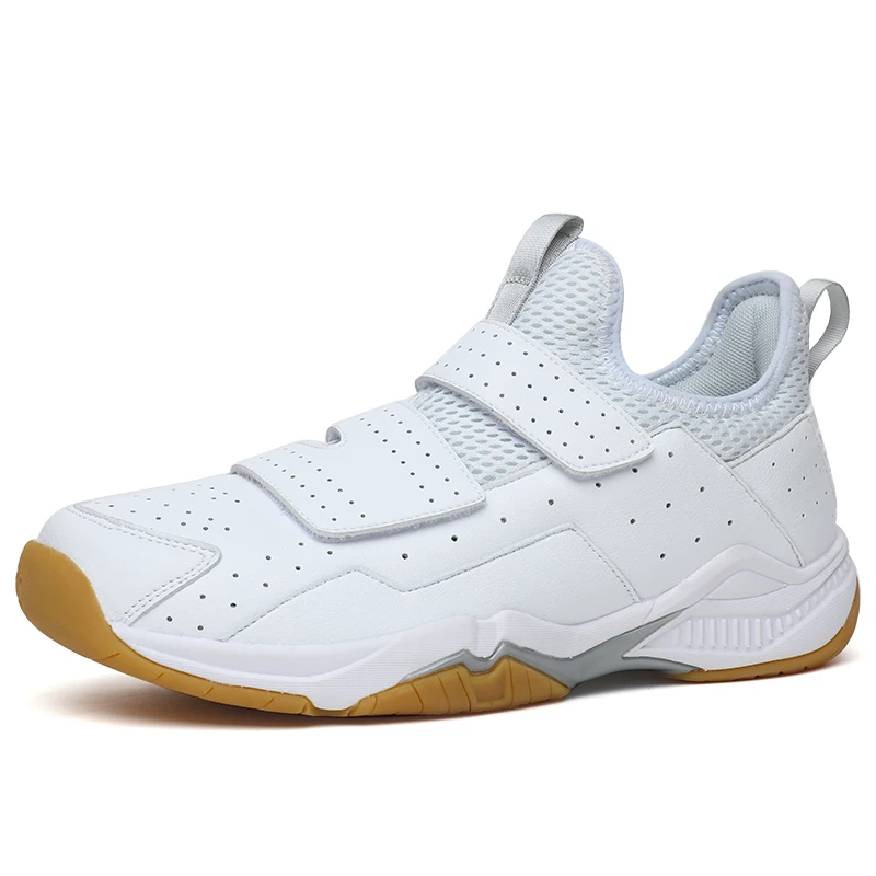 

Professional Men Badminton Shoes High Quality Breathable Hook&loop Women Tennis Sneakers Trainer Shoes Size