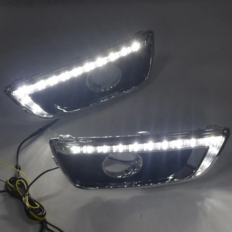 Дневные ходовые огни светодиодный DRL дневные водонепроницаемые противотуманные