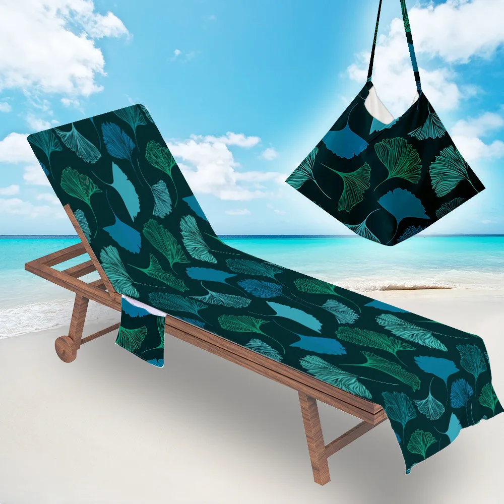 Модное пляжное полотенце с принтом чехол для шезлонга уличное портативное сада