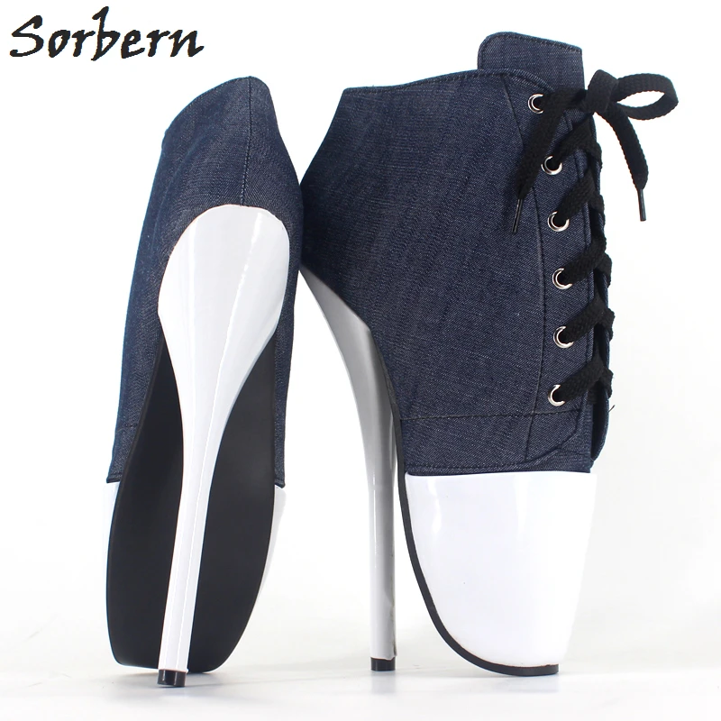 

Балетки унисекс на шнуровке, 18 см, разные цвета