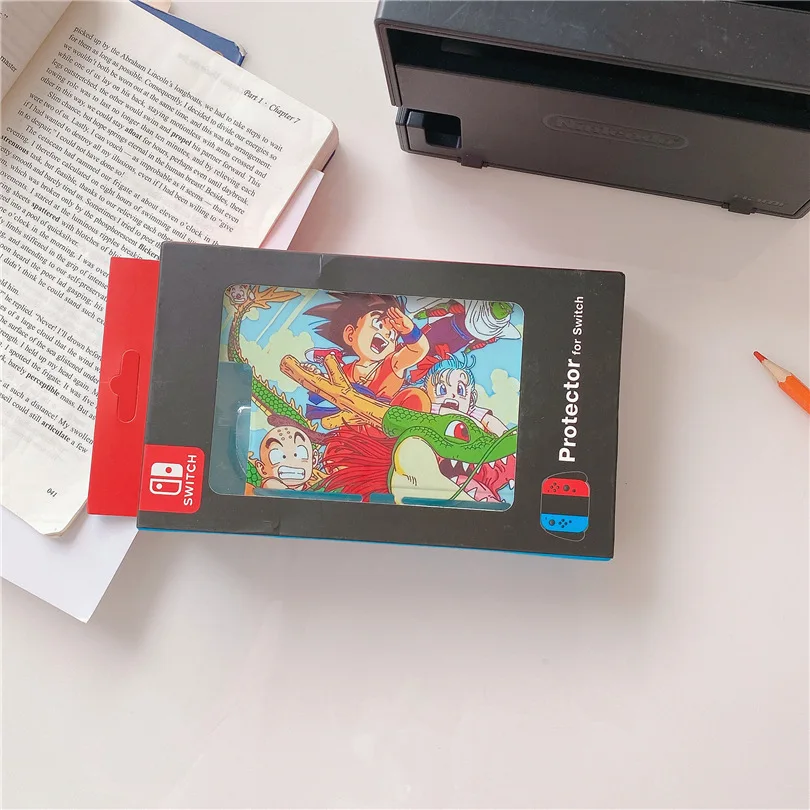 Чехол с аниме Драконий жемчуг для переключателя защитный чехол разделенный