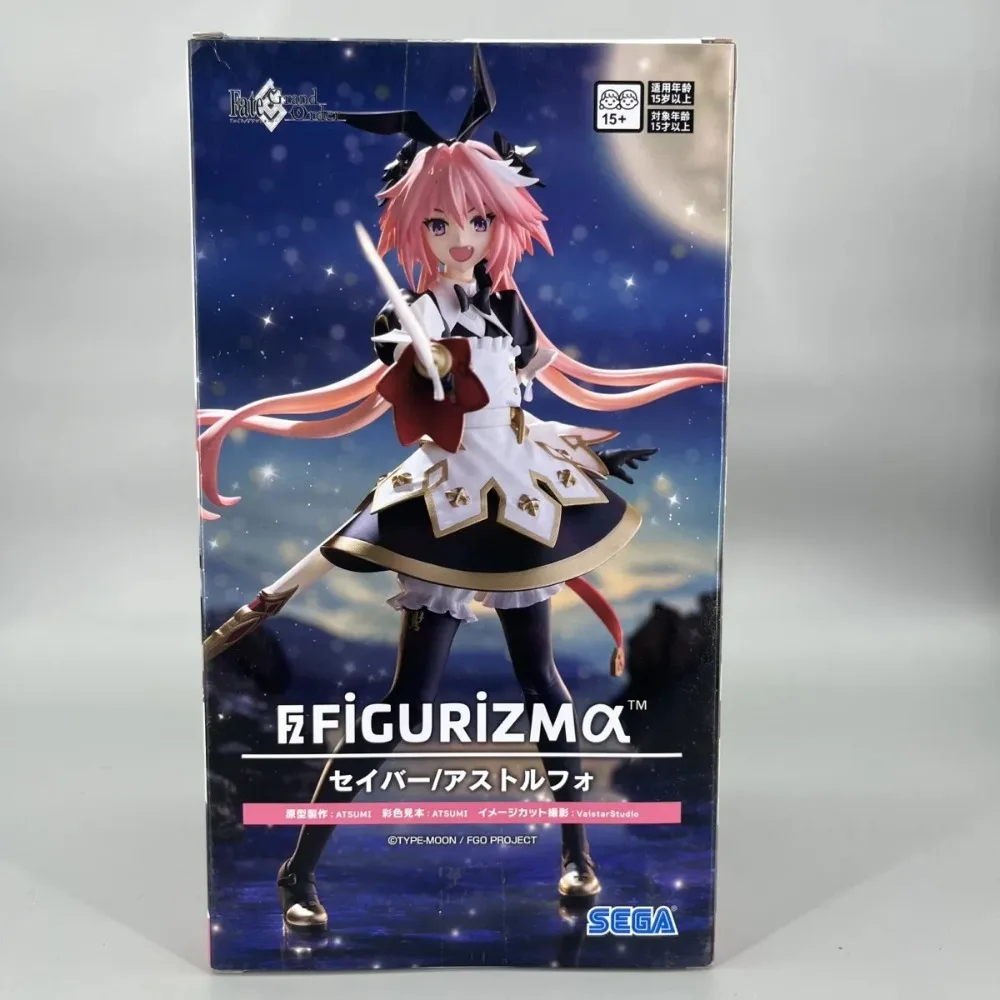 В наличии SEGA, оригинальная аниме-игра FateGrand Order FIGURIZMα Astolfo Sabre, 21 см, коллекционная модель, игрушечные фигурки, рождественский подарок (art.: 3920d045bdb45) - 3920d045bdb45