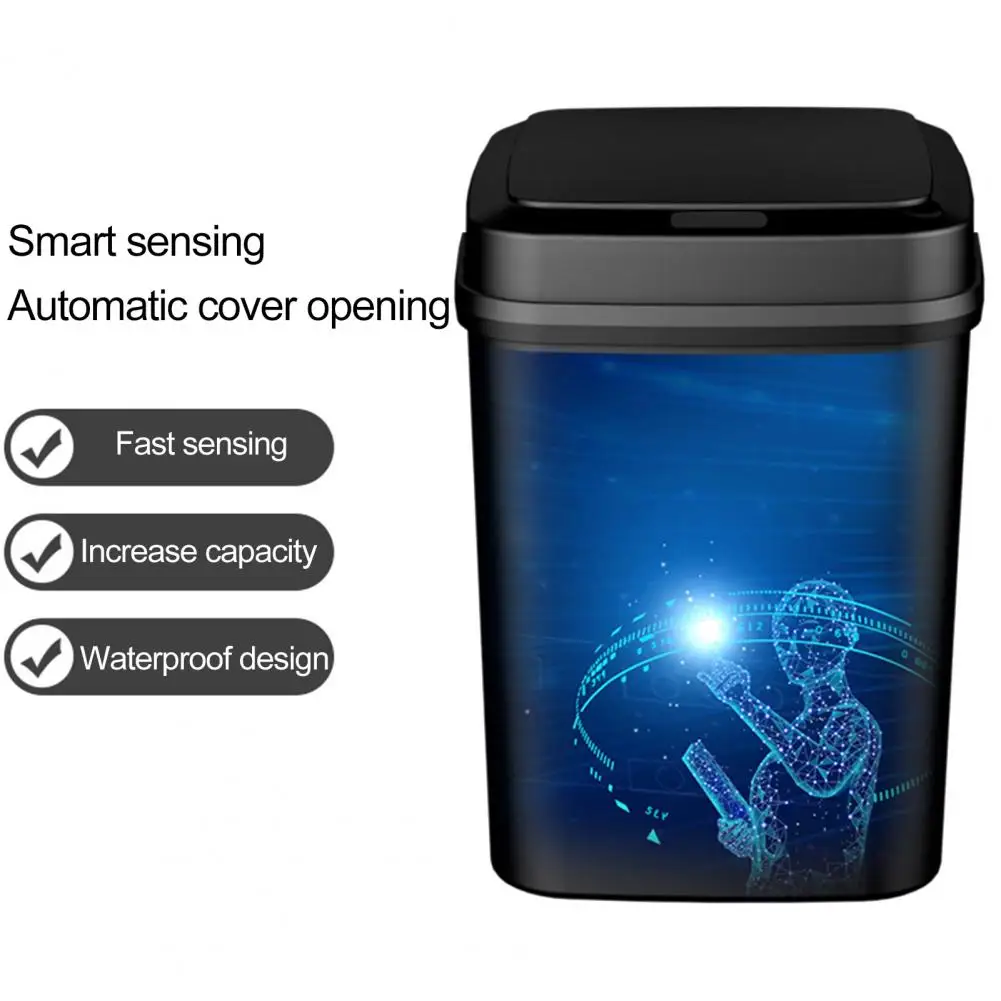 Умный мусорный бак Технология демпфирования воздуха Чистое хранение Удобный