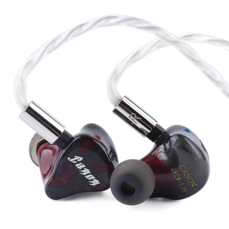 

Yanyin Canon 4BA + 1 Dynamic Driver Hybrid 2pin 0.78mm HiFi Audiophile In-ear Earphones Monitor IEMs