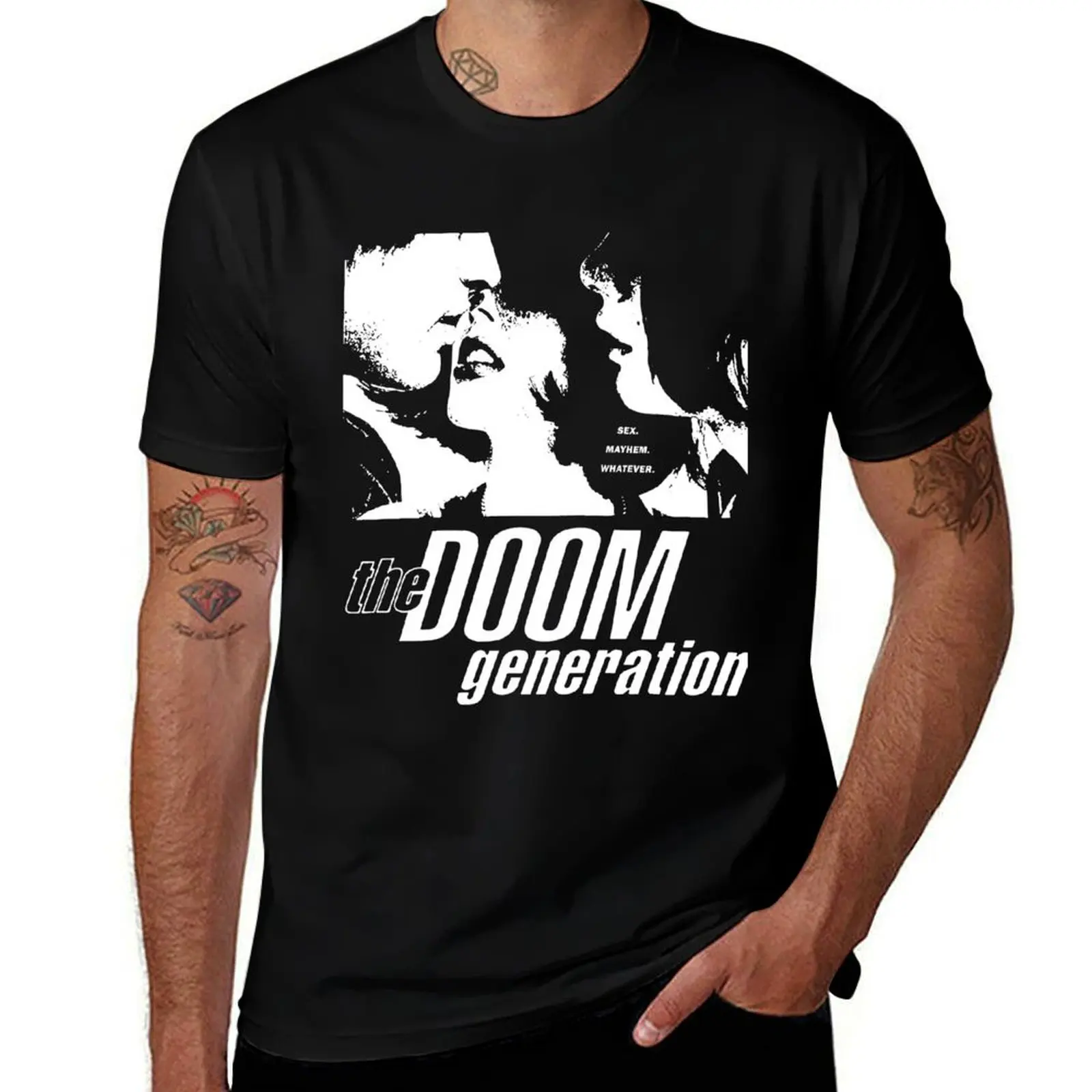 Футболка Doom Generation забавная футболка роскошная милые топы футболки с аниме