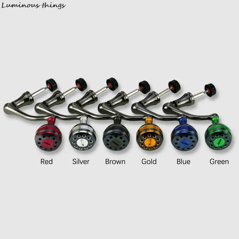 

1PC Metal Fishing Wheel Handle Spinning Wheel Fishing Gear Fishing Line Wheel Metal Ball Grip Handshake Shaking Hand Large Mediu