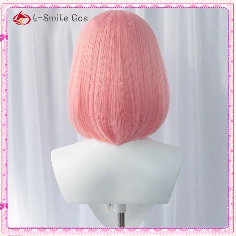 Аниме Косплей Харуно Сакура Парик Розовый Милый Термостойкие Волосы Парики +