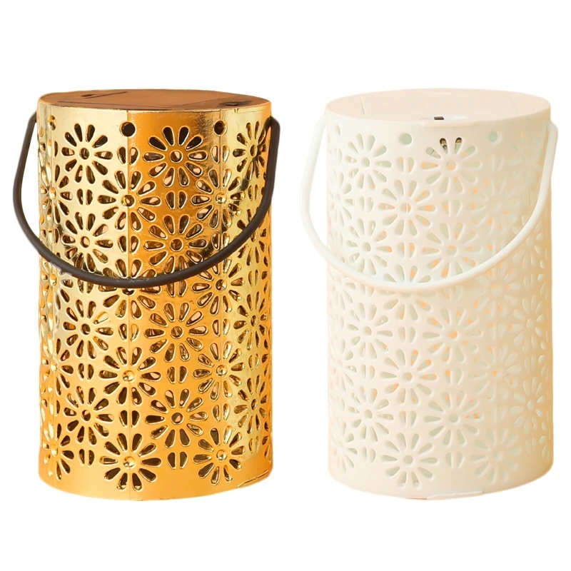 

Party Light Window Grille Paper Lantern Snowflake Lampshade Garden Hanging Decoration Warm Decor Lantern Easy Use Clean