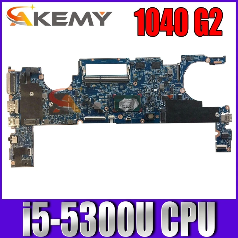 

Для ноутбука HP EliteBook 1040 G2 motehrboard 798519-601 13324-1 448.01T01.0011 Core i5-5300U 100% полностью протестирован
