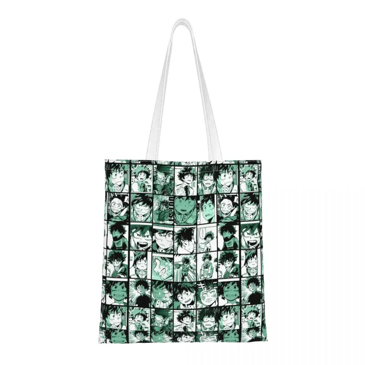 

My Hero Academia Midoriya Izuku Collage Women Shoulder Bag Harajuku Tote Bag Trendy High Capacity Handbag Cartoon Shopper Bag