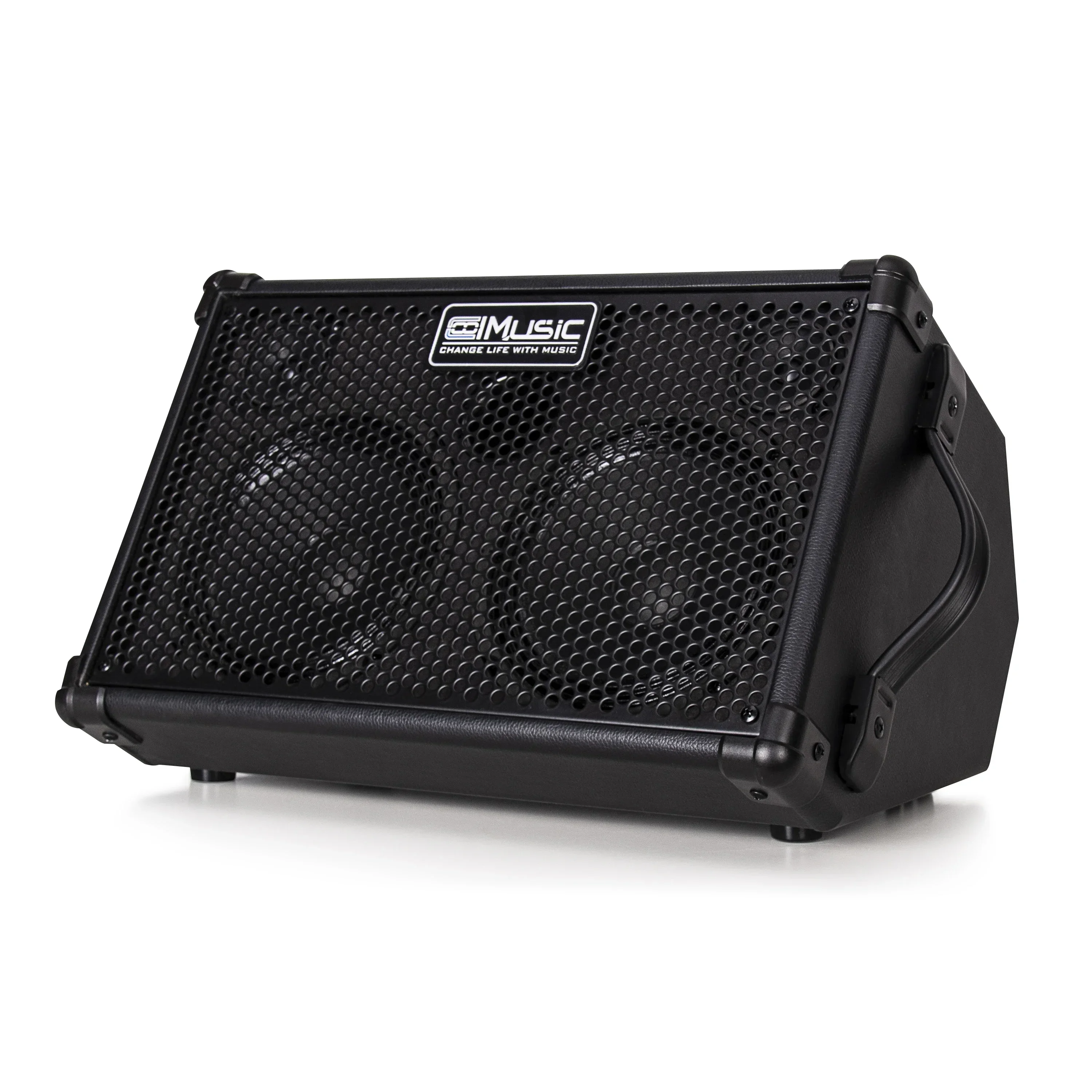 COOLMUSIC BP40D 80 Вт усилитель для акустической гитары с батарейным питанием и входом