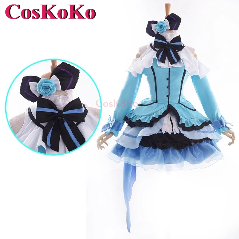 CosKoKo Ayase Eli Косплей Аниме LoveLive Костюм Кира Sensation Прекрасный Поющий Хэллоуин