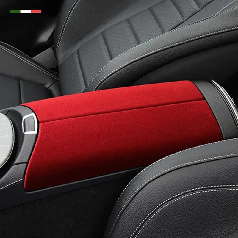 

Для Mercedes-Benz W205 C-class W213 E-class X253 GLC внутренняя модифицированная защитная крышка подлокотника центрального управления