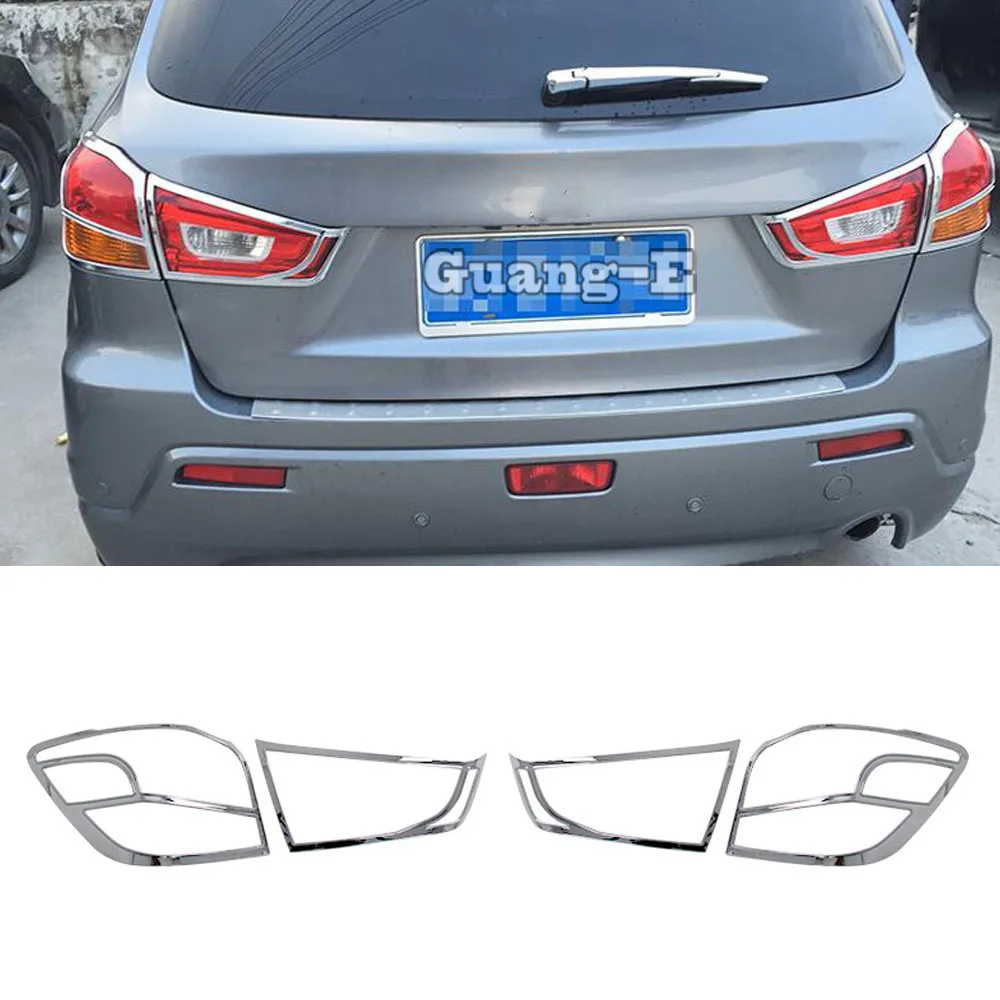 

4 шт., наклейки на заднюю фару автомобиля Mitsubishi ASX 2013 2014 2015 2016 2017 2018