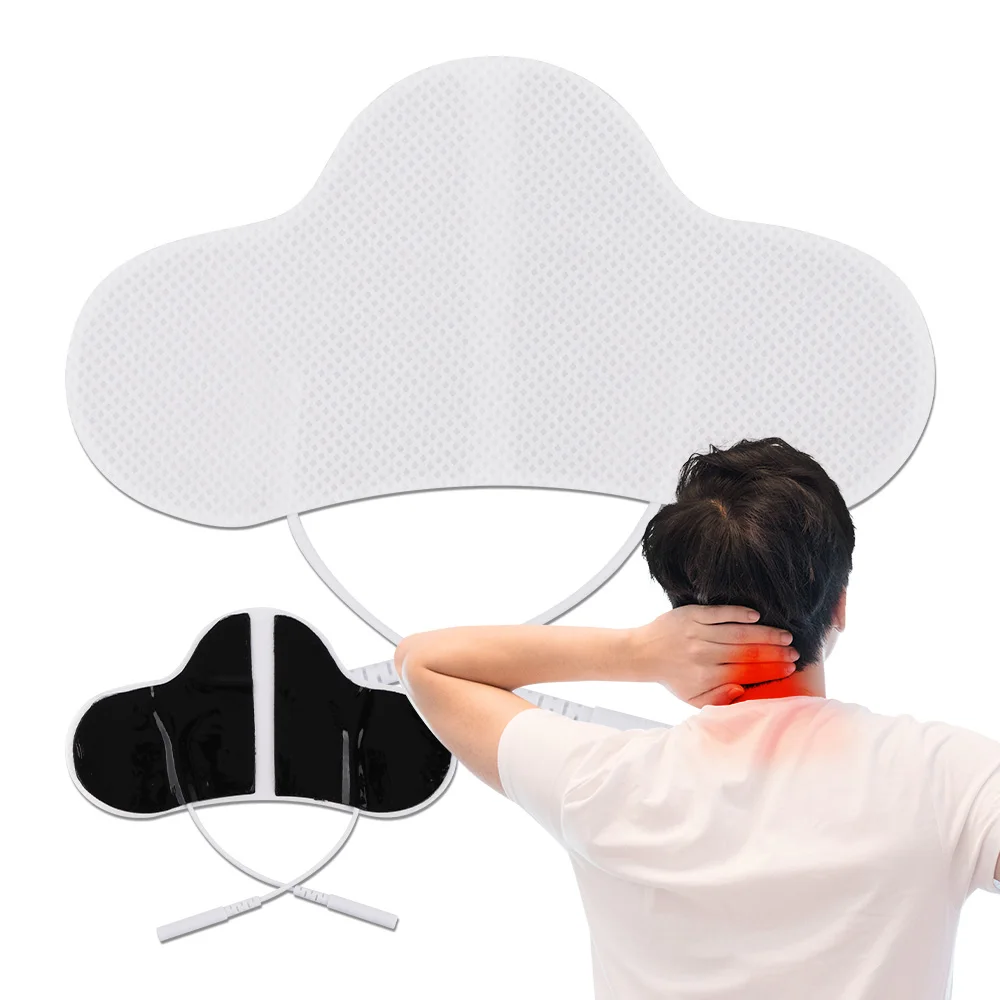 Стимулятор мышц нервов шеи шейного позвонка электрод EMS гелевые подушечки