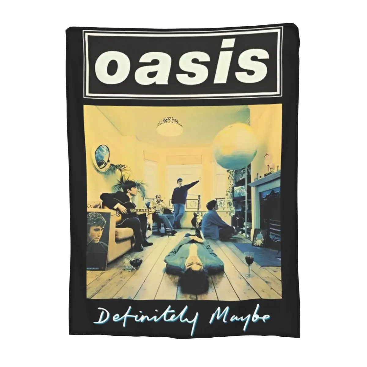 Уютное одеяло O-Oasis для рок-группы музыкальный тур декоративное покрывало дивана