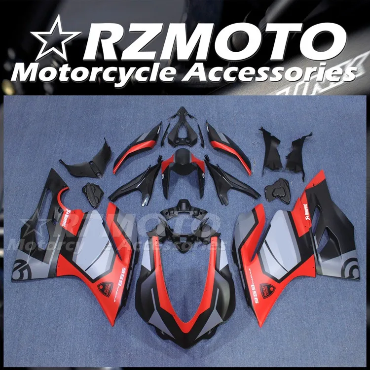 

Injection Mold New ABS Motorcycle Fairings Kit Fit for Ducati 959 1299 Panigale s 2015 2016 15 16 Bodywork set Matte Red
