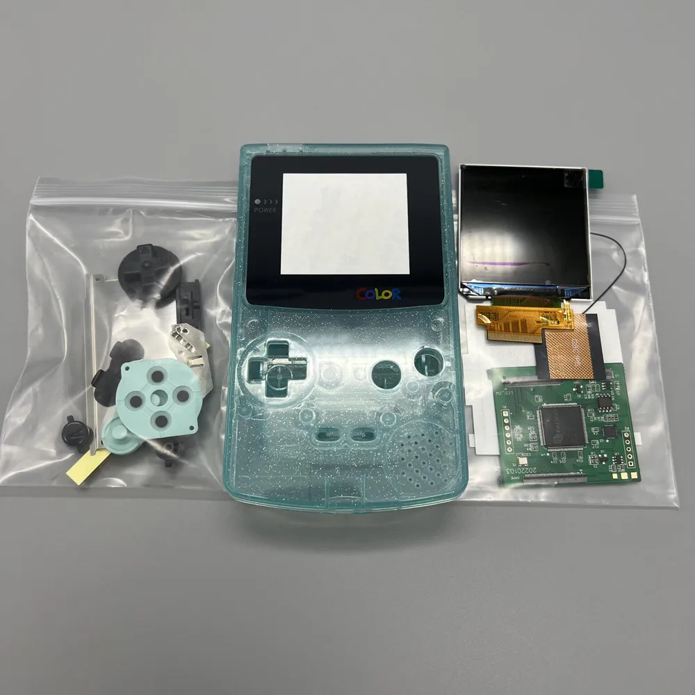 

Original size New 2.45 " high brightness LCD and new shell for Gameboy Color GBC LCD screen