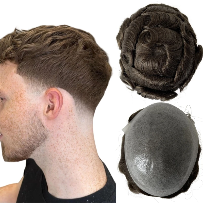 Индийские натуральные человеческие волосы #5 светильник коричневого цвета V-loop PU