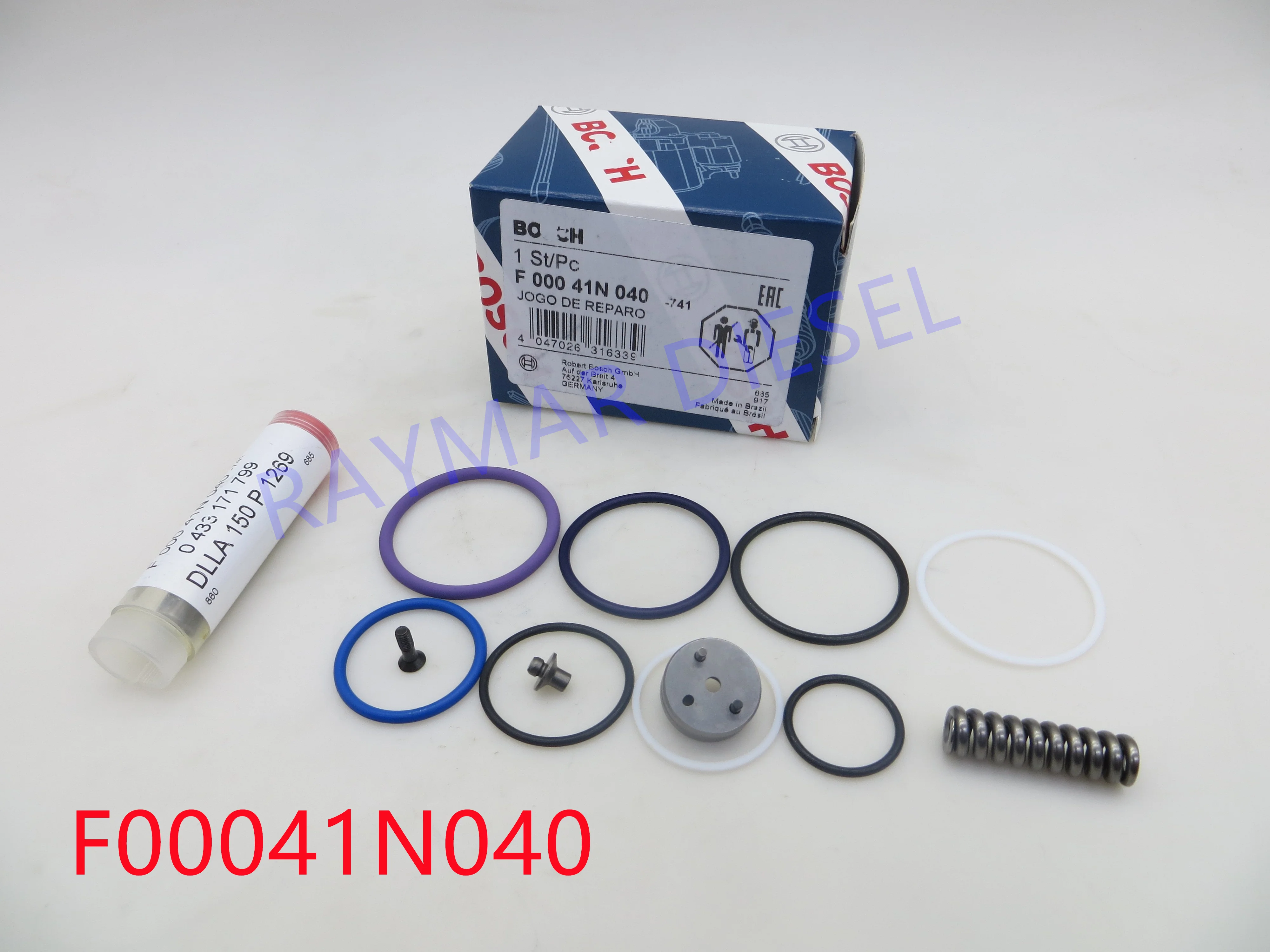 

Genuine Brand Diesel Fuel Unit Injector Overhaul Repair Kit F00041N040, DLLA150P1269, 0433171799