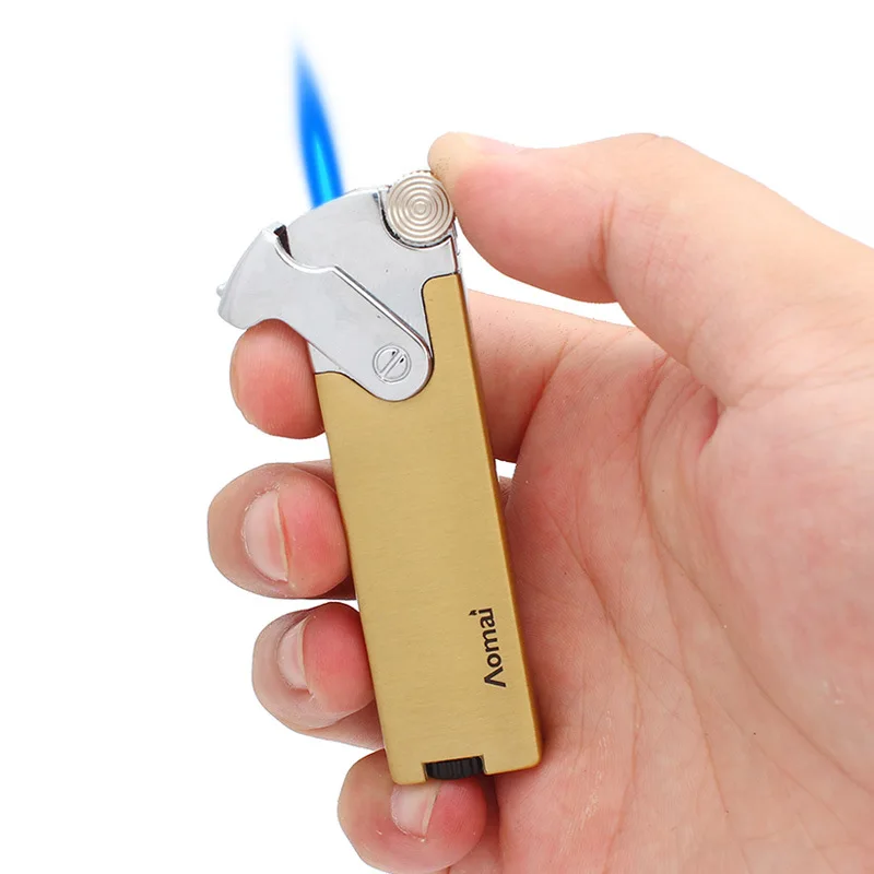 

Vintage Grinding Wheel Lighters Butane Gas Lighters Metal Windproof Lighters Cigarette Lighters Men's Gadgets Unusual Lighters